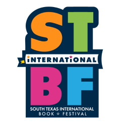 Original logo of the South Texas International Book Festival.
