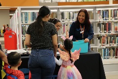 Trick or Treating at Main Library