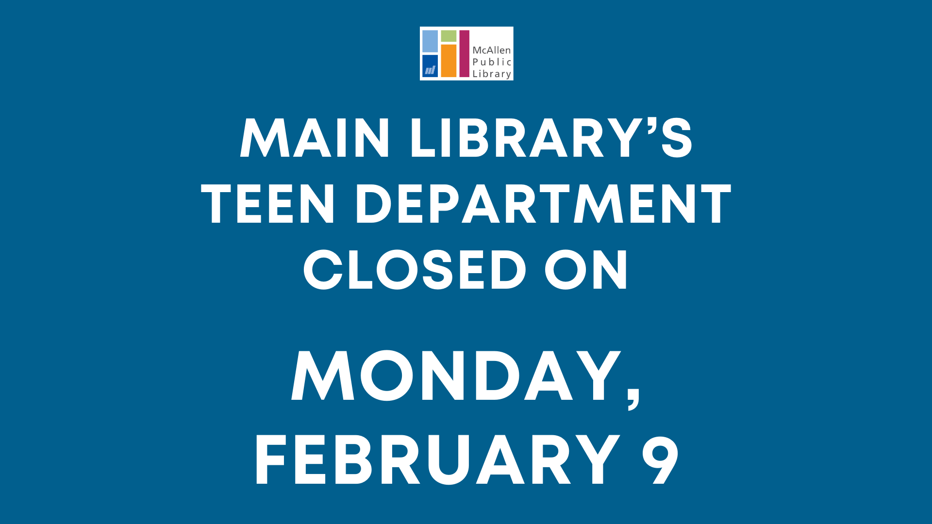 Feb 9_Teen Dept Closing teaser