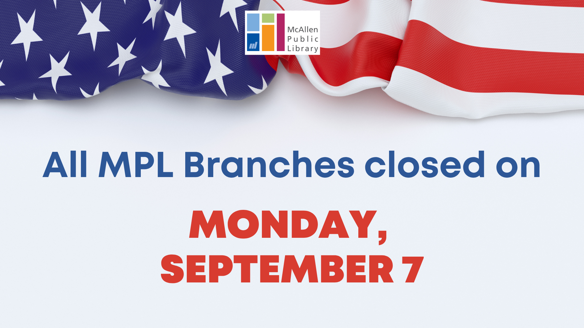 Library Closed on September 7