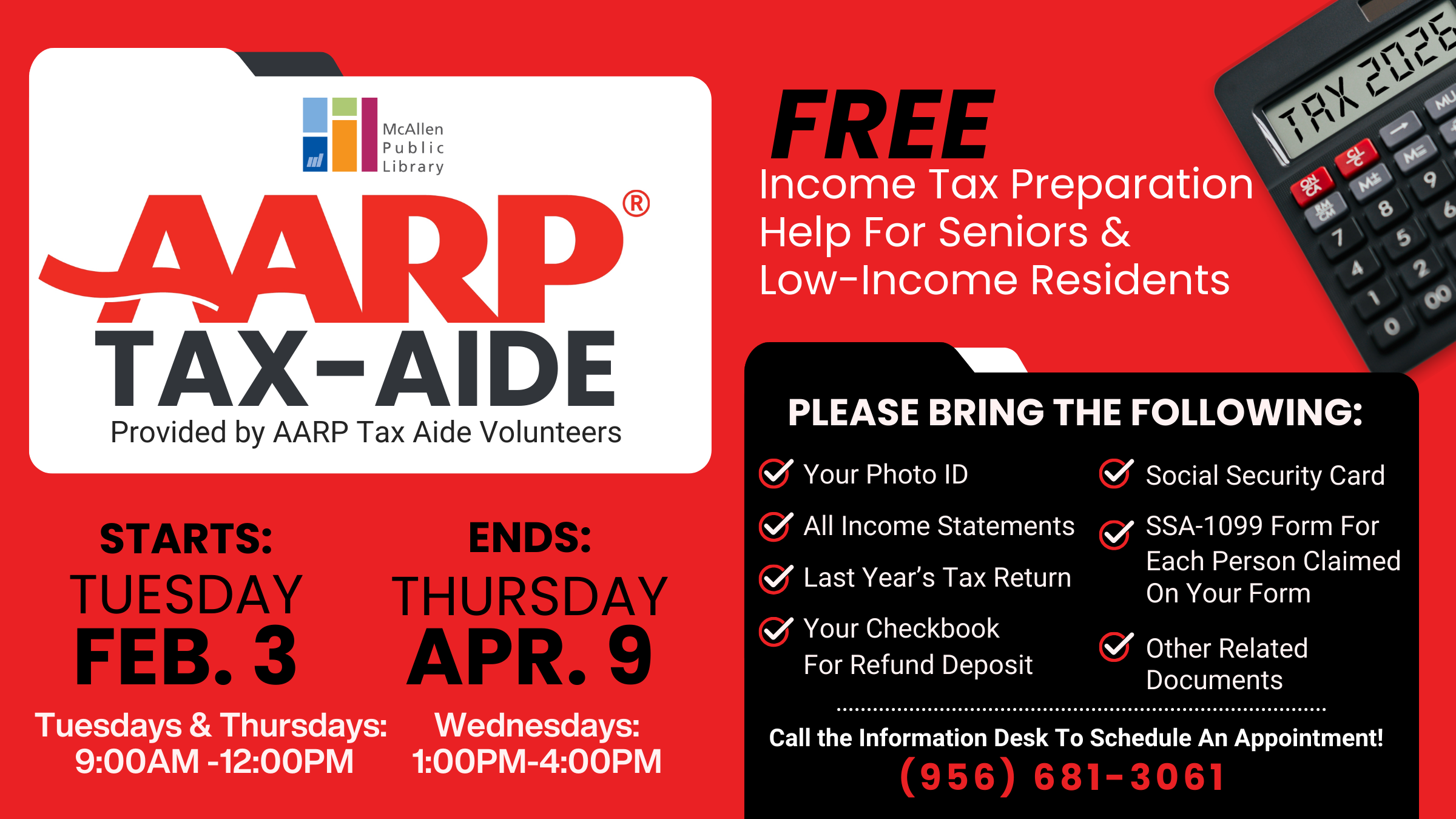 Tax Aide website teaser