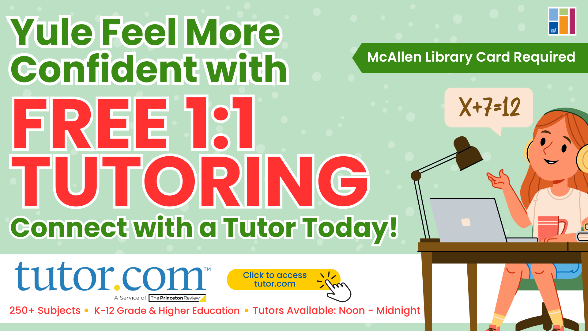 Winter Tutor.com MPL Digital Teaser